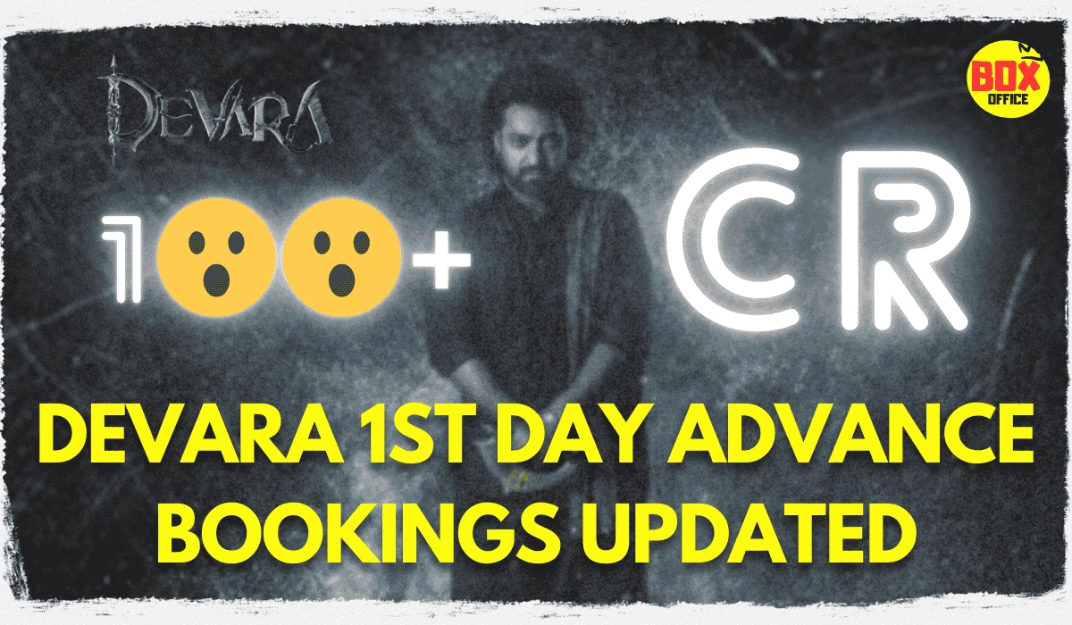 Devara 1st Day Advance Bookings Updated